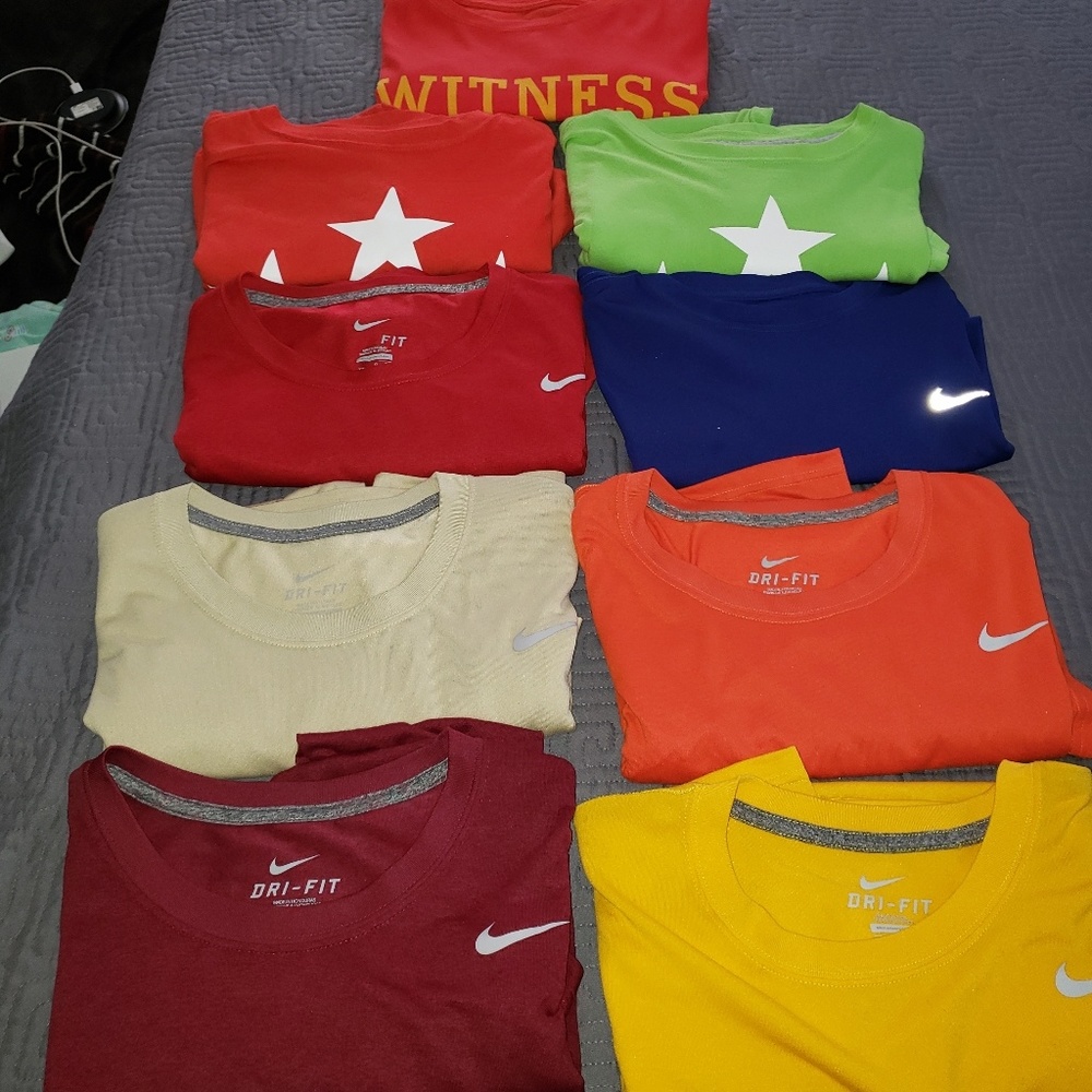 Nike Dri Fit Tee's/ SOLD